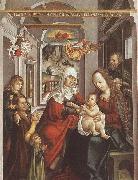 unknow artist Saint Anne with the Virgin and the Child France oil painting reproduction